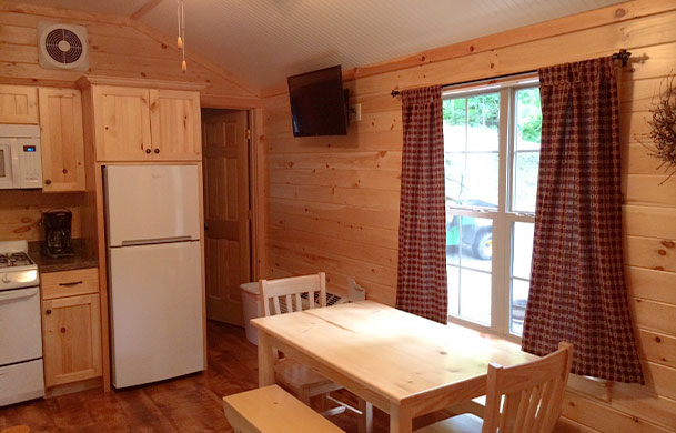 Deluxe Cabin interior
